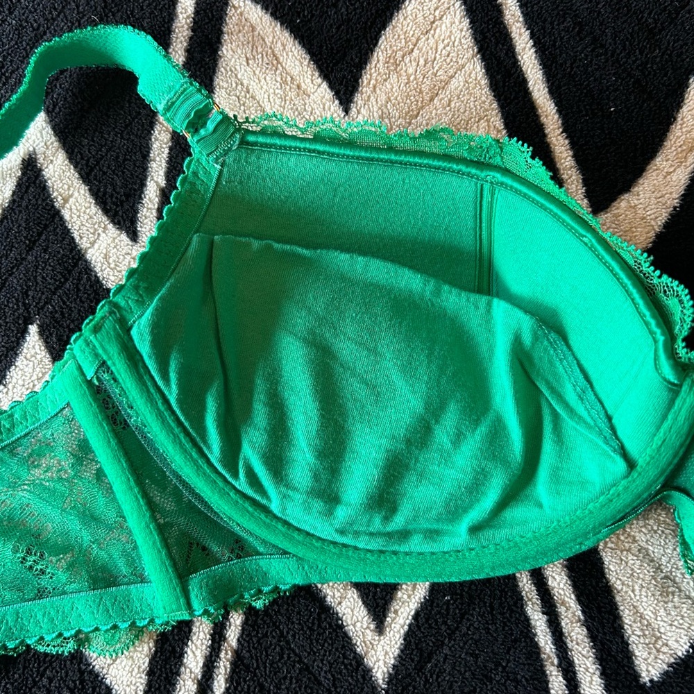 Agent Provocateur Rosele Bra - Green - Picture 6 of 9